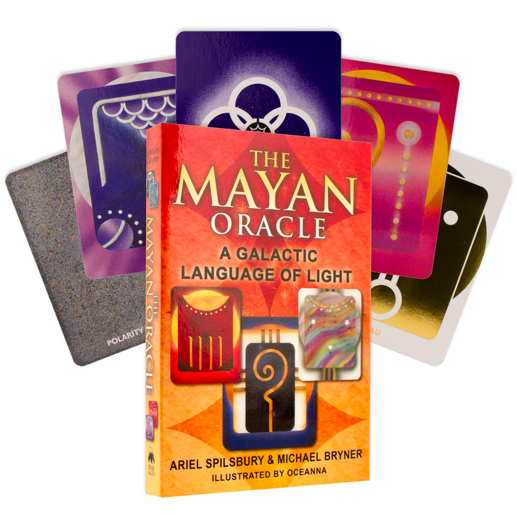 The Mayan Oracle Cards And Book Set Bear and Company Bear &amp; Company