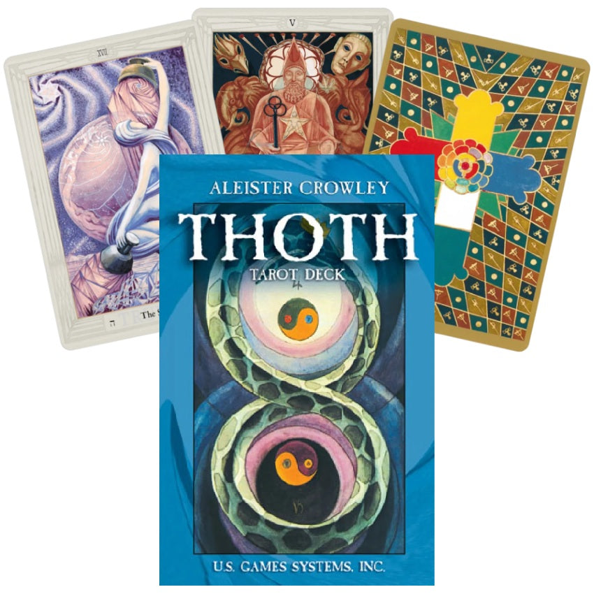 Aleister Crowley THOTH Small Tarot cards US Games Systems US Games Systems