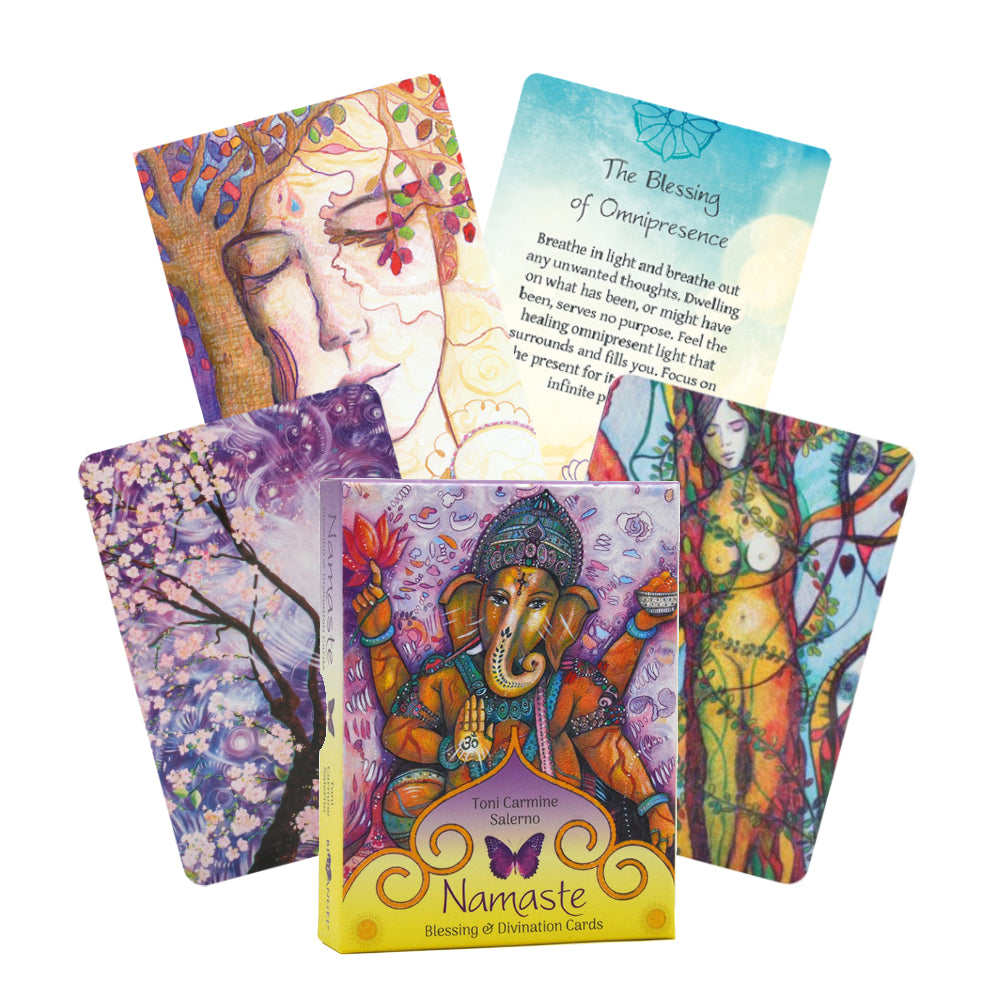 Namaste Blessing and Divination Cards Blue Angel Blue Angel