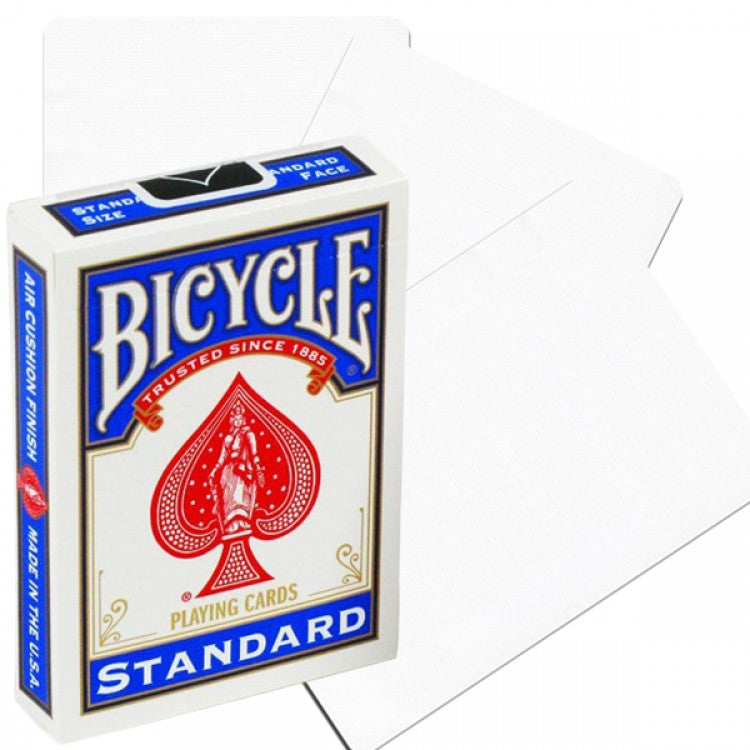Minor Defect Bicycle blank face back cards