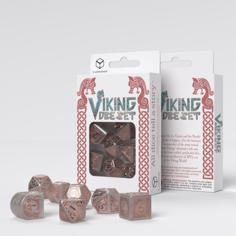 Viking Modern Dice Set Niflheim Q-Workshop