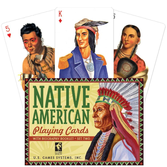 Native American Set Two Playing Cards Us Games Systems US Games Systems