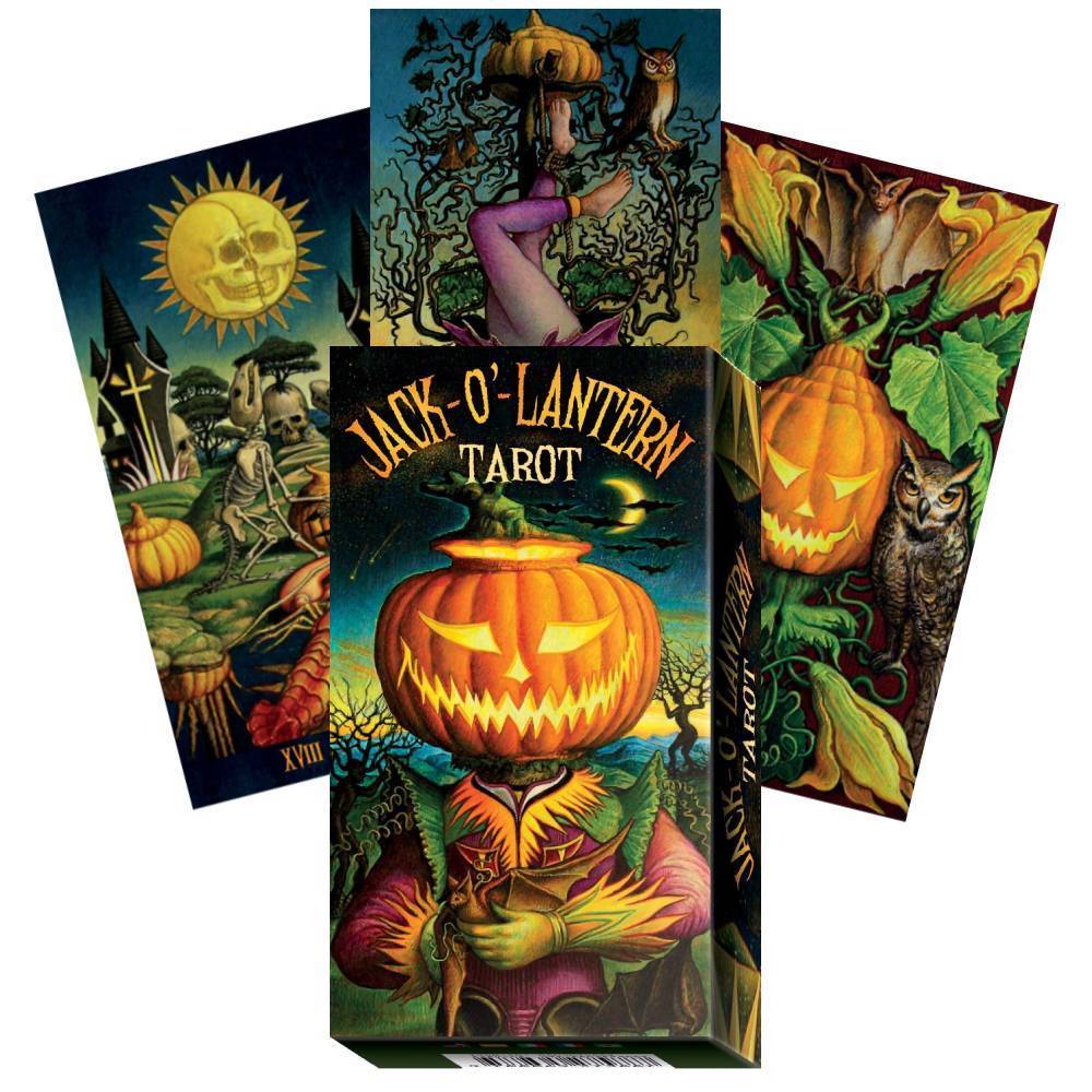 Jack O Lantern Tarot Cards Lo Scarabeo Lo Scarabeo