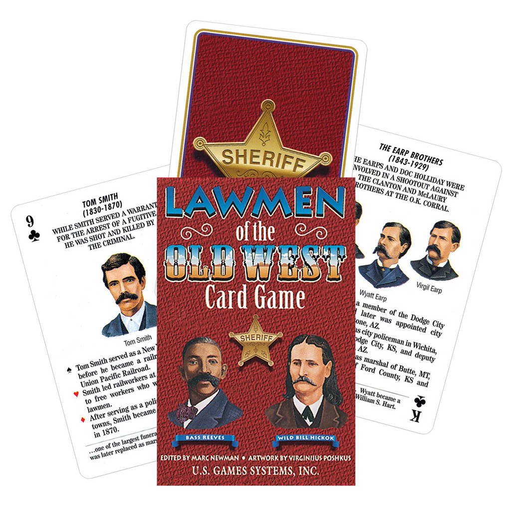 Lawmen Of The Old West Playing Card Game Us Games Systems US Games Systems