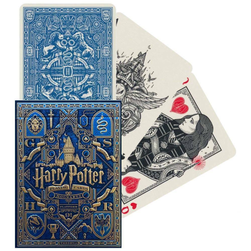 Harry Potter Raven Claw Blue Theory11 playing cards Theory 11