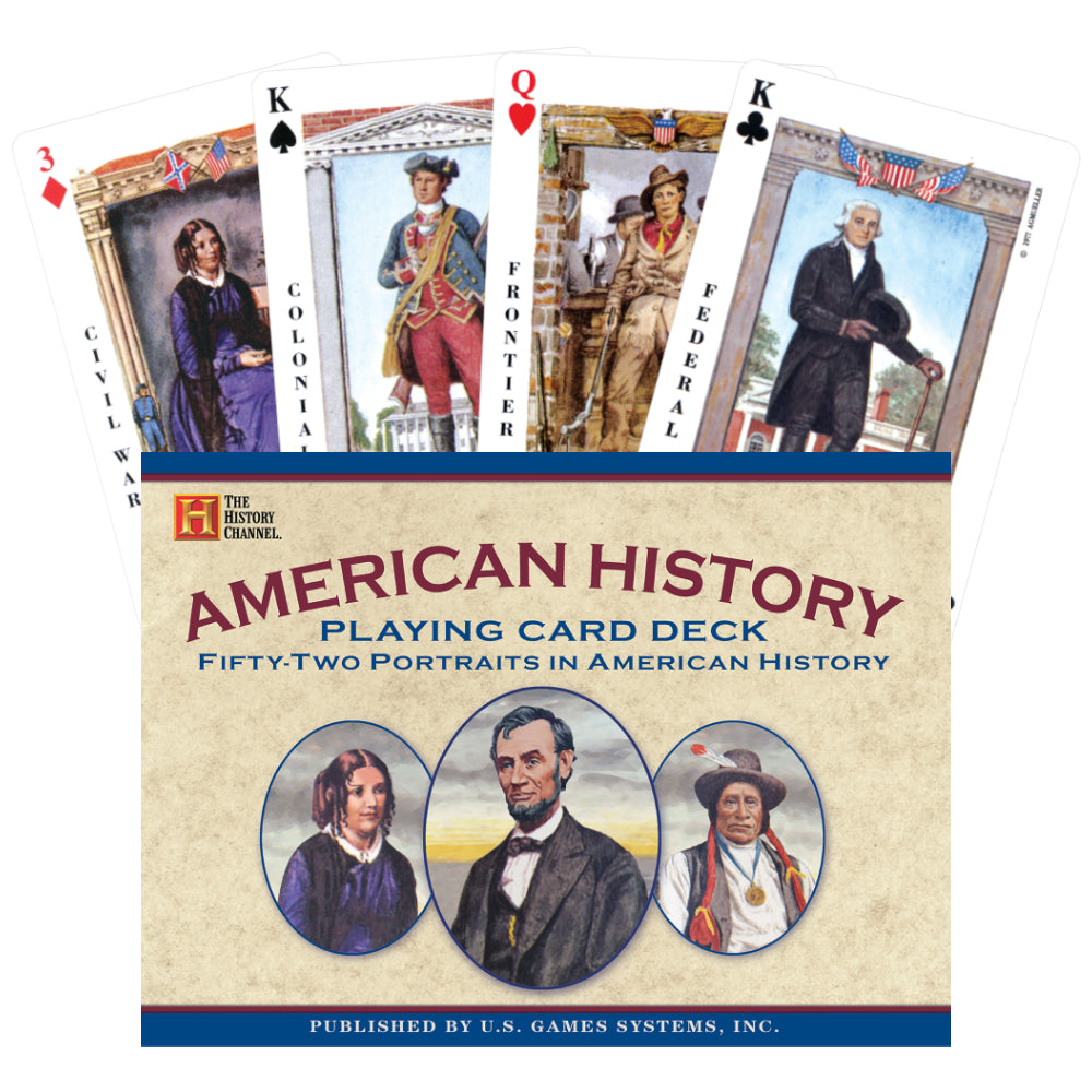 American History Playing Cards US Games Systems