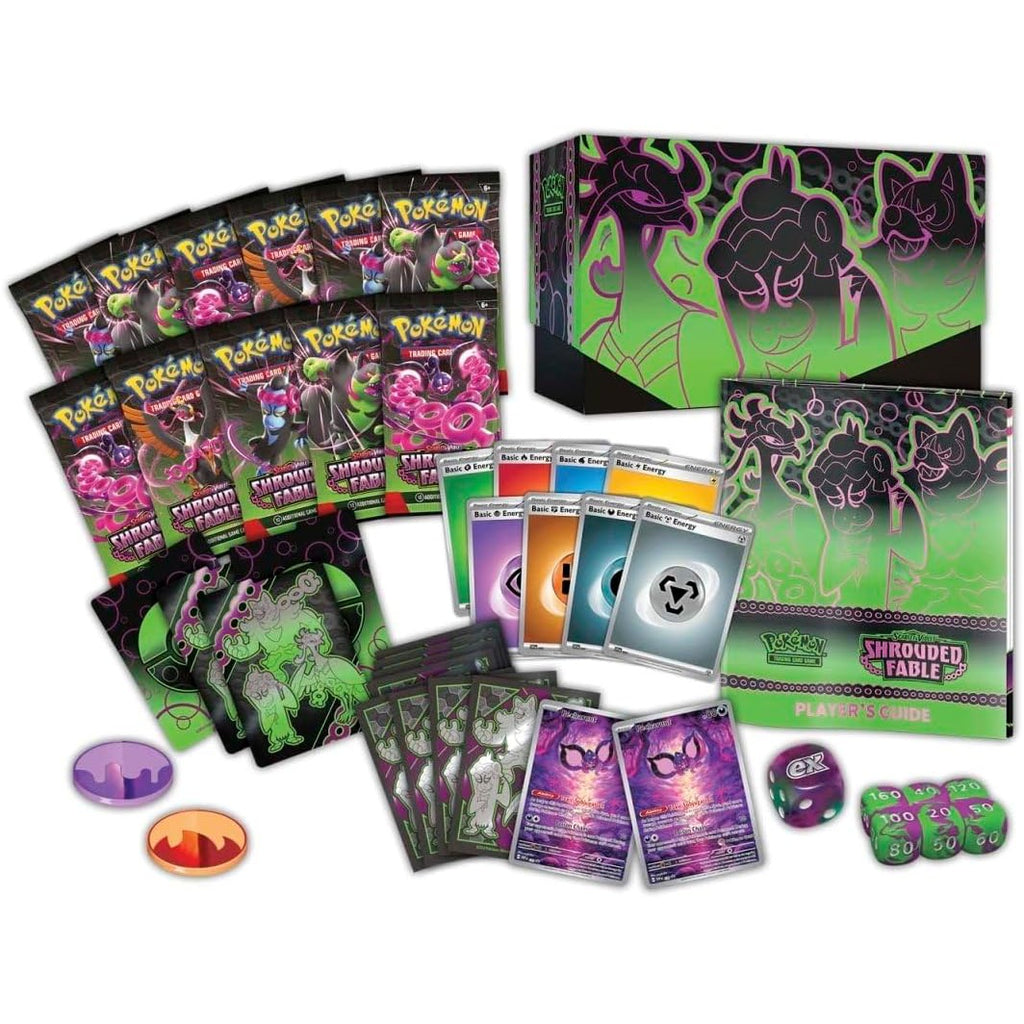 pokemon scarlet and violet etb promo cards Pokémon Scarlet &amp; Violet: Shrouded Fable Pokémon Center Elite Trainer  Box (ENG) – CardsHouse