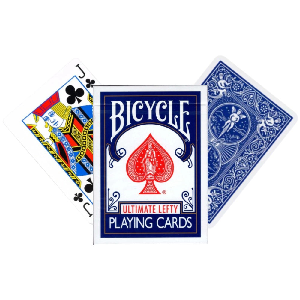 Bicycle Ultimate Lefty Playing Cards Deck (Blue)
