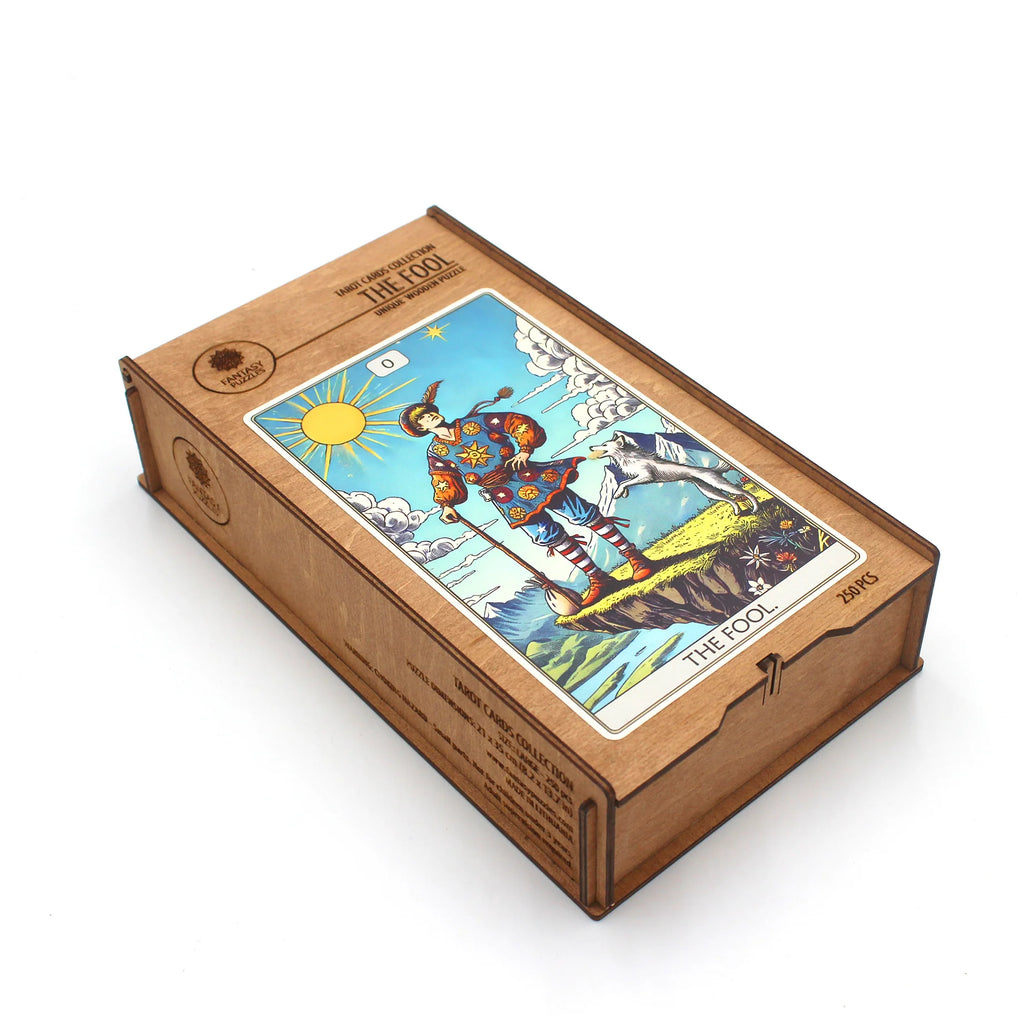 The Fool: Tarot Wooden Puzzle 250 pieces Fantasy Puzzles – CardsHouse