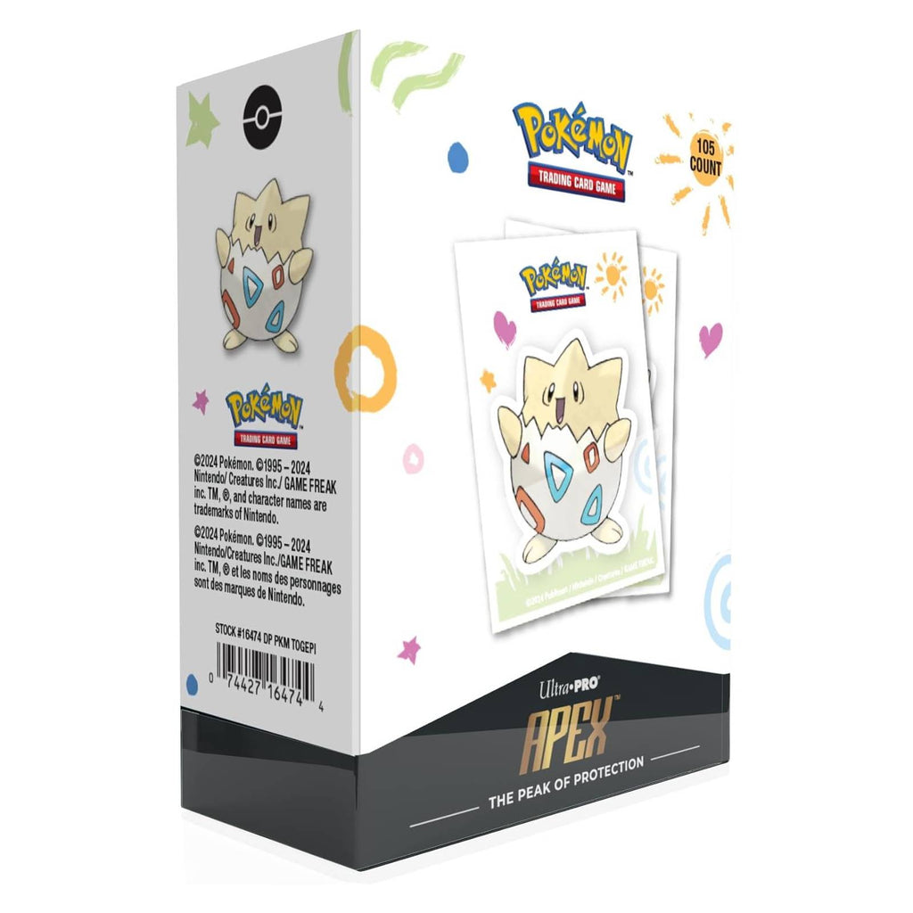 Topegi Apex Standard Deck Protector Sleeves for Pokémon (105 cards) Ultra Pro Ultra PRO