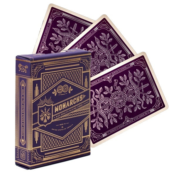 Theory11 Monarchs cards (purple) Theory 11