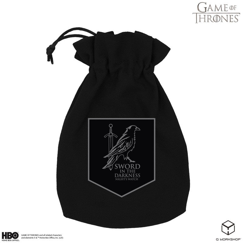 Game of Thrones. Night's Watch Dice Pouch Q-Workshop Q-Workshop