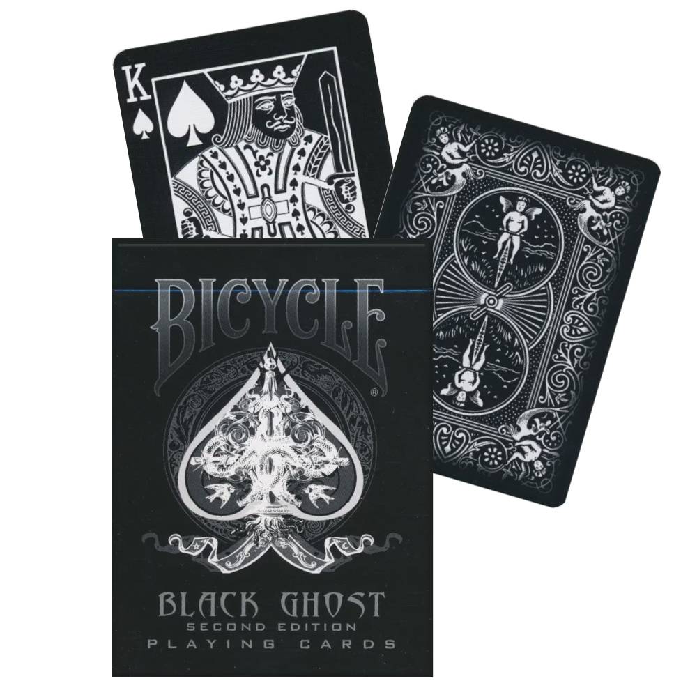 Bicycle Black Ghost 2 Edition Cards Ellusionist