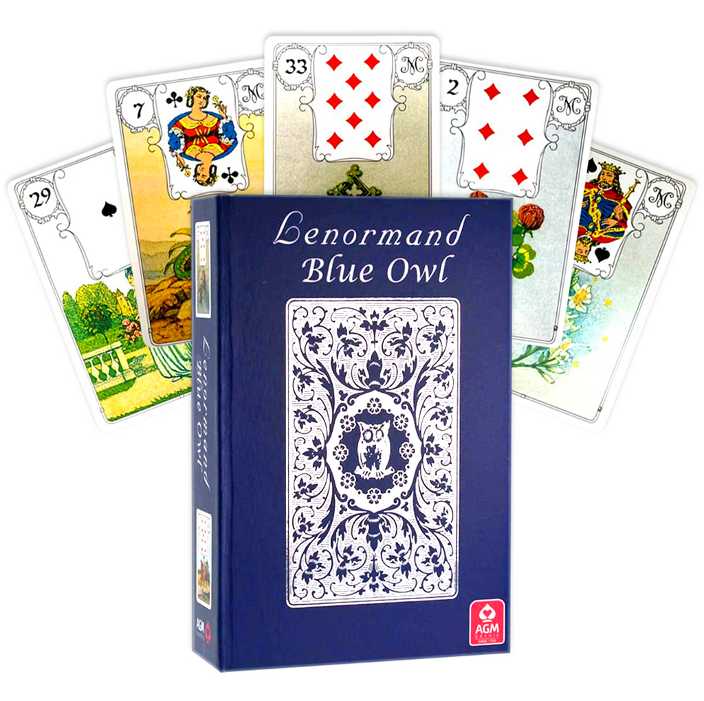 Lenormand Blue Owl Premium Edition Cards AGM AGM