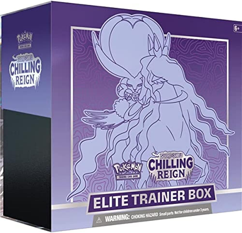 Pokémon Sword & Shield: Chilling Reign - Shadow Rider Calyrex (ETB) Elite Trainer Box (ENG) Pokémon