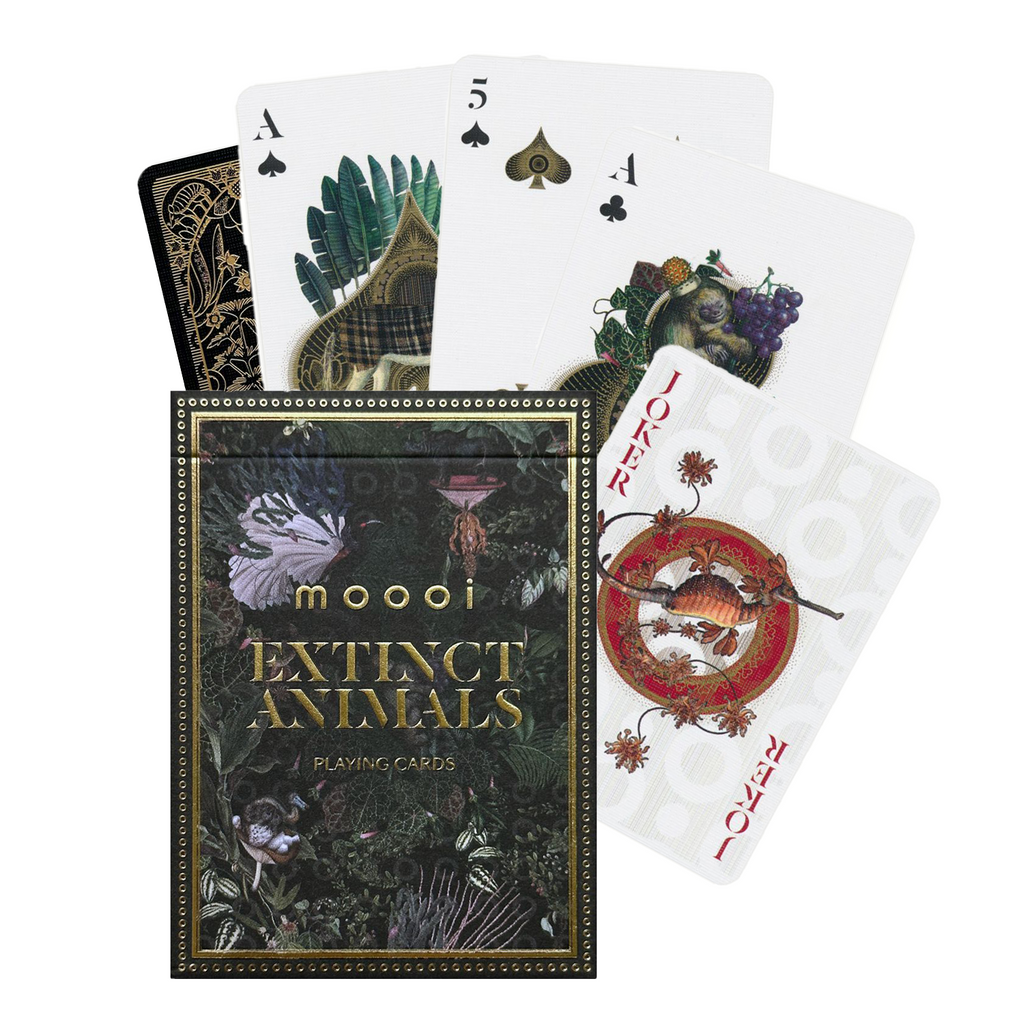 Moooi Extinct Animals Playing Cards Theory11 Theory 11