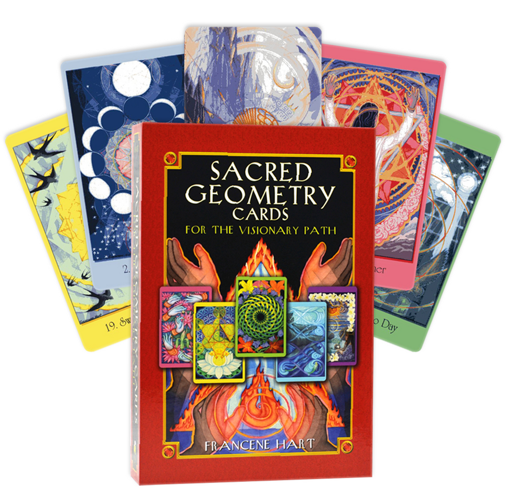 Sacred Geometry Cards For The Visionary Path Bear and Company Bear &amp; Company