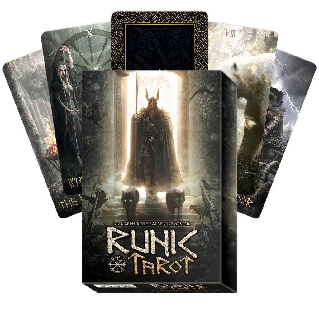 Runic Tarot Kit Cards And Book Lo Scarabeo Lo Scarabeo