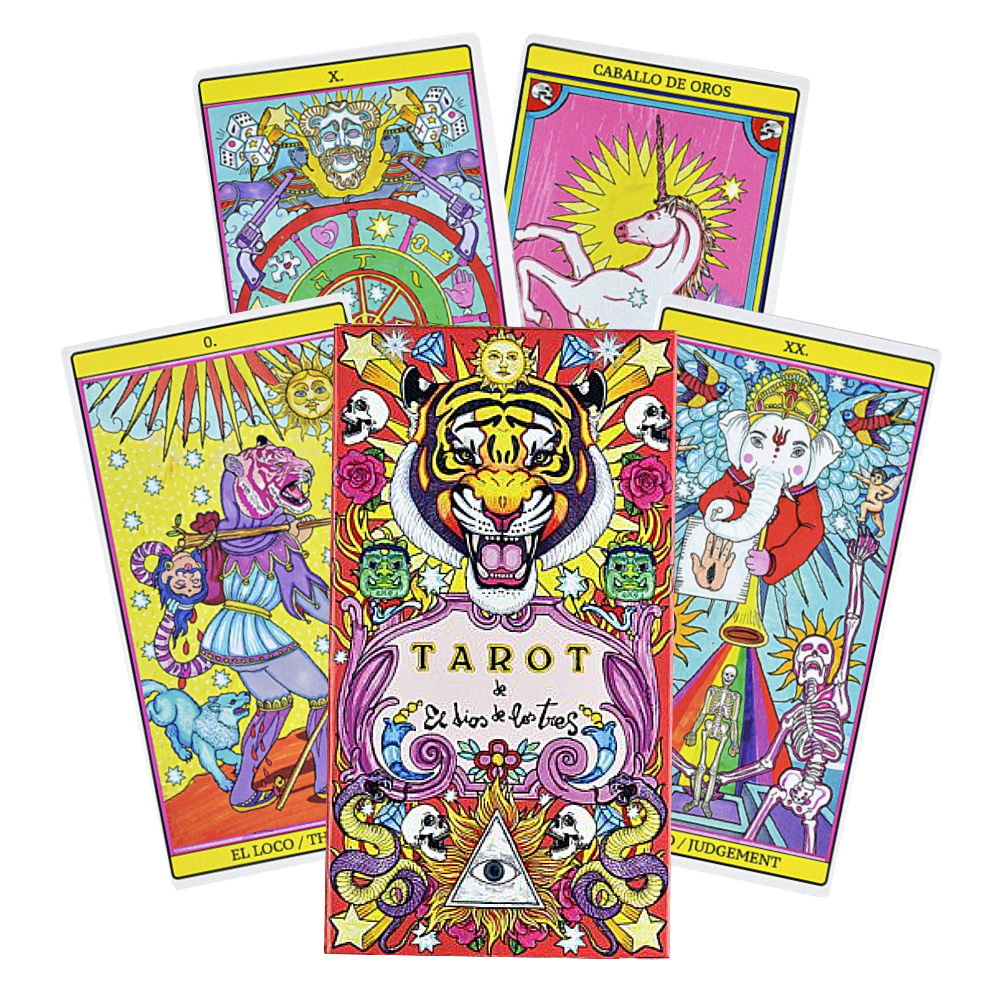 Tarot De El Dios De Los Tres cards Fournier Fournier