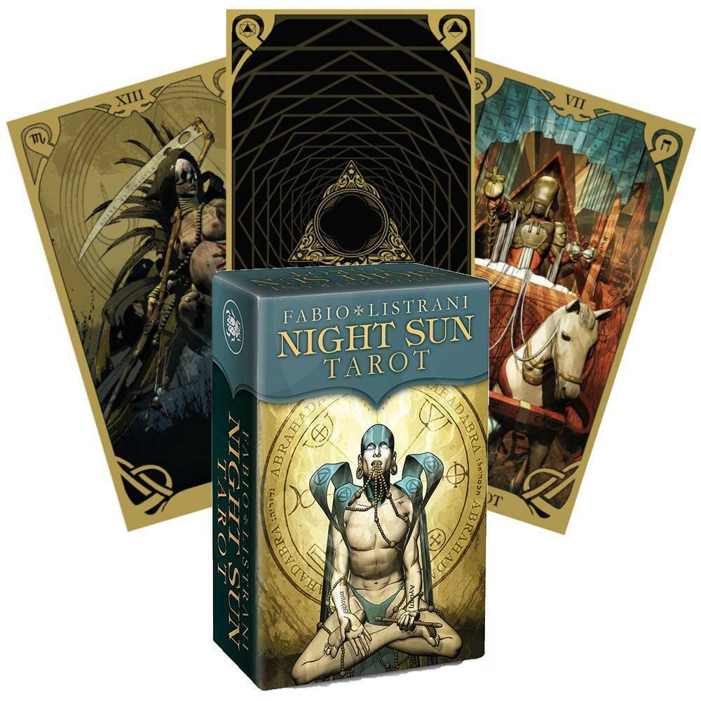 Night Sun Mini Tarot Cards Lo Scarabeo Lo Scarabeo