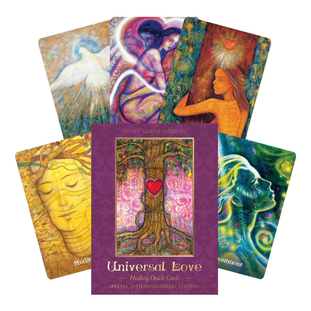 Universal Love Oracle cards Special 20th Anniversary edition Blue Angel Blue Angel
