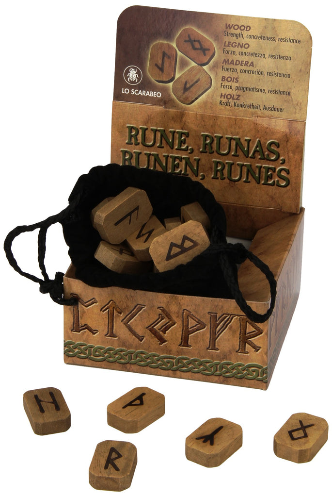 Wooden Runes Lo Scarabeo Lo Scarabeo