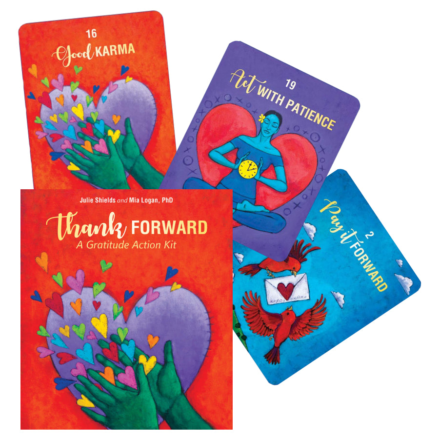 Thank Forward A Gratitude Action Kit Schiffer Publishing Schiffer Publishing