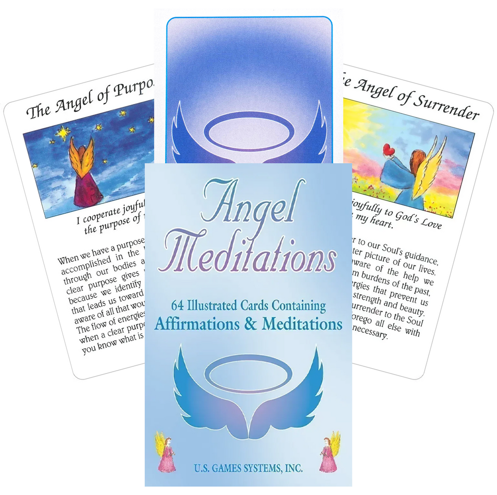 Angel Meditation Affirmations cards deck US Games Systems US Games Systems