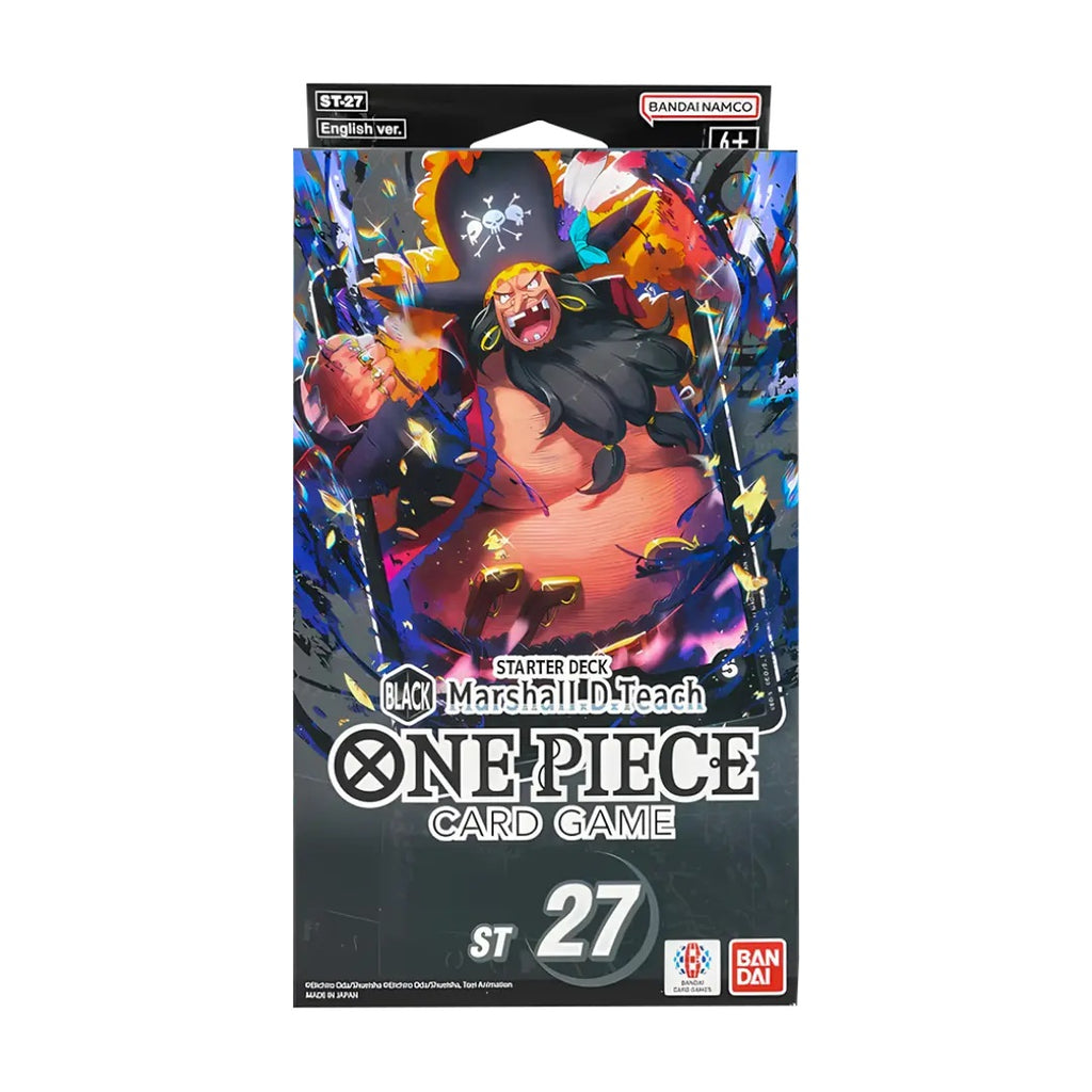 One Piece Black Marshall.D.Teach ST27 Starter Deck (51 Cards) ONE PIECE