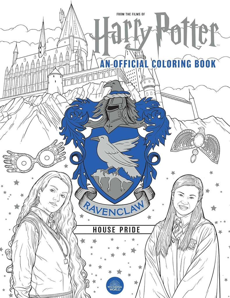 Harry Potter: Ravenclaw House Pride: The Official Coloring Book Insight Editions Insight Editions