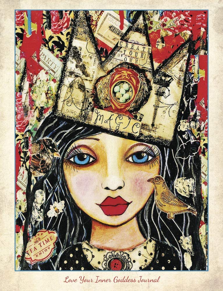 Love Your Inner Goddess Journal Blue Angel Blue Angel