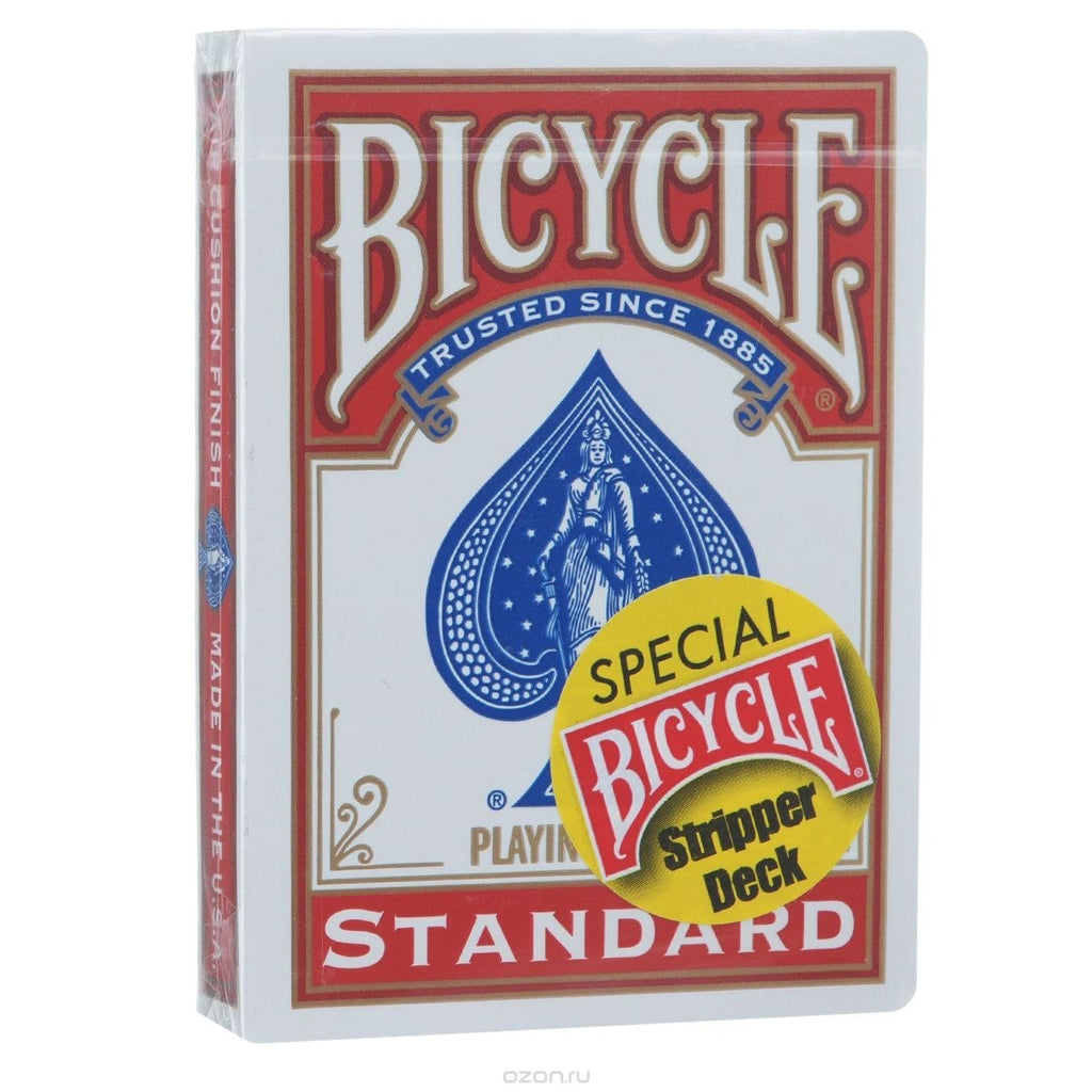 Bicycle Rider Back Stripper playing cards (Red) Bicycle