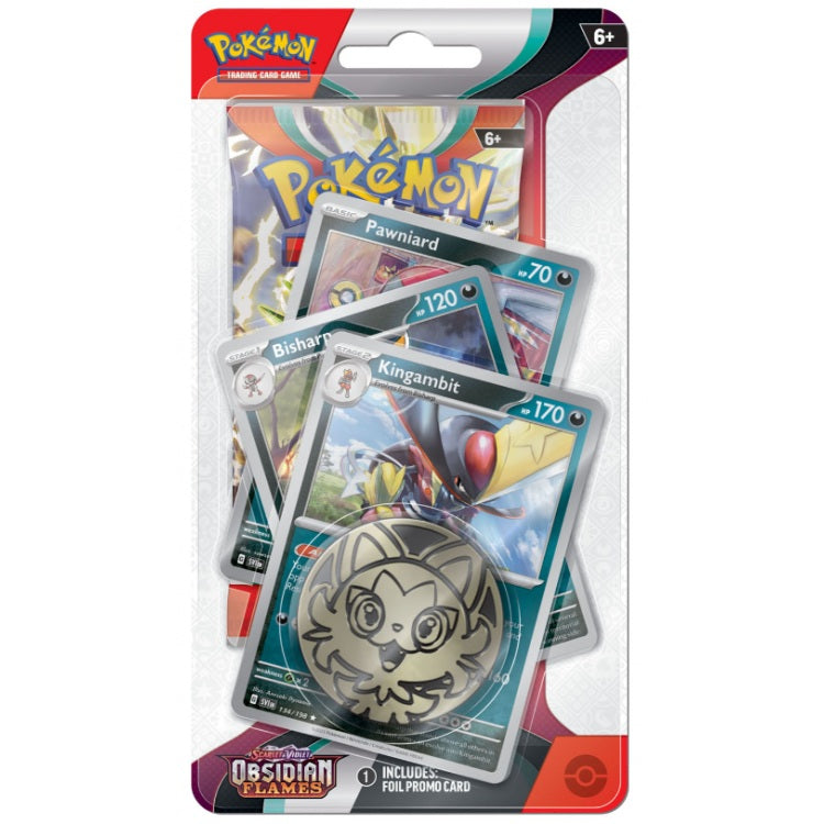 gambit pokemon cards Pokémon Scarlet &amp; Violet: Obsidian Flames Premium Blister Pack and Coin  (Kingambit) – CardsHouse