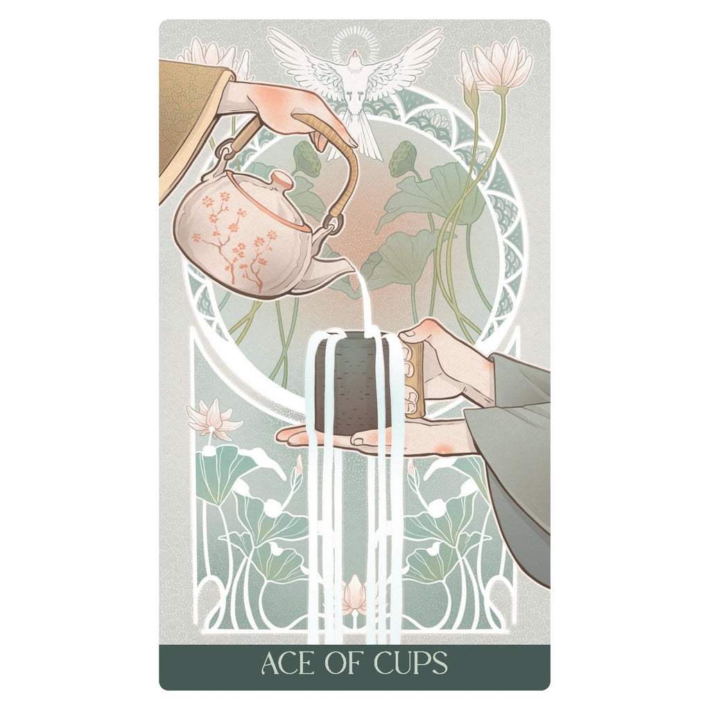 Japanese Art Nouveau Tarot (Premium) Cards Deck Lo Scarabeo