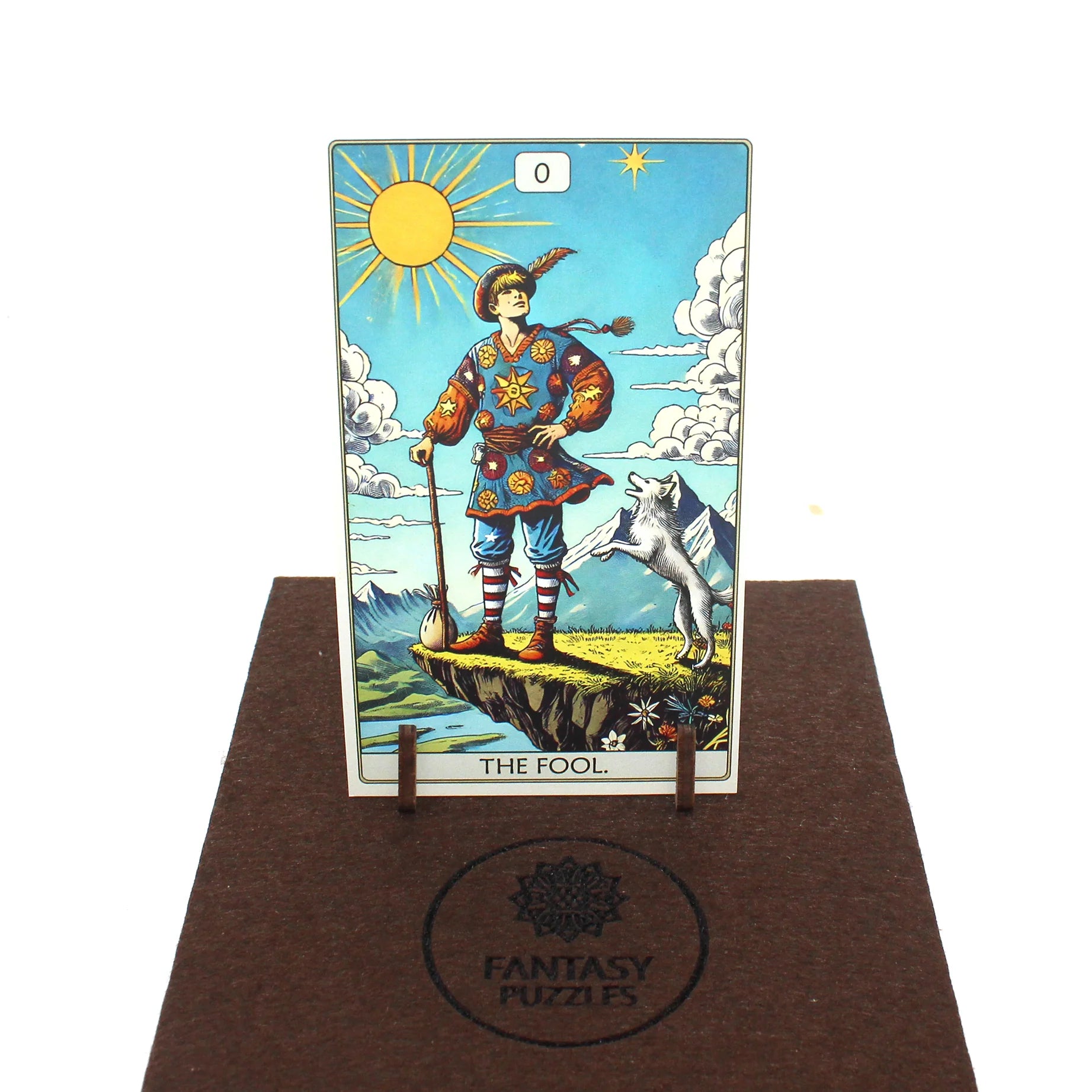 The Fool: Tarot Wooden Puzzle 250 pieces Fantasy Puzzles – CardsHouse