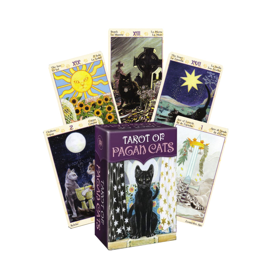 Tarot of Pagan Cats Mini deck Lo Scarabeo Lo Scarabeo