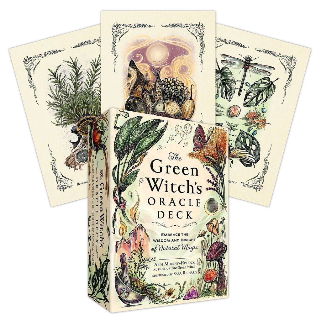 Green Witch's Oracle cards Adams Media Adams Media