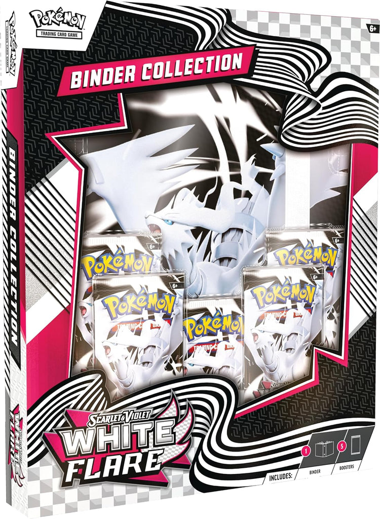 Pokemon Scarlet & Violet: White Flare Binder Collection Box (ENG) Pokémon