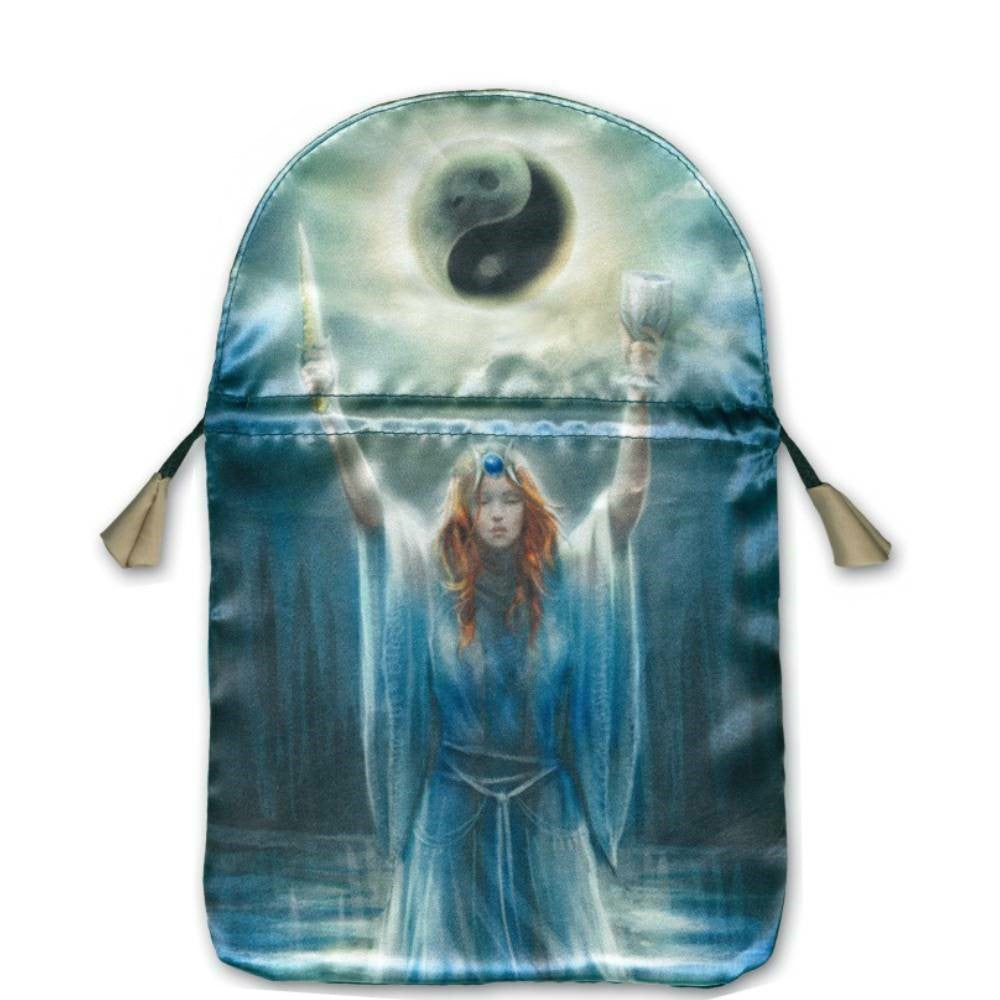 Sacred Priestess Satin Bag for Tarot Cards Lo Scarabeo Lo Scarabeo