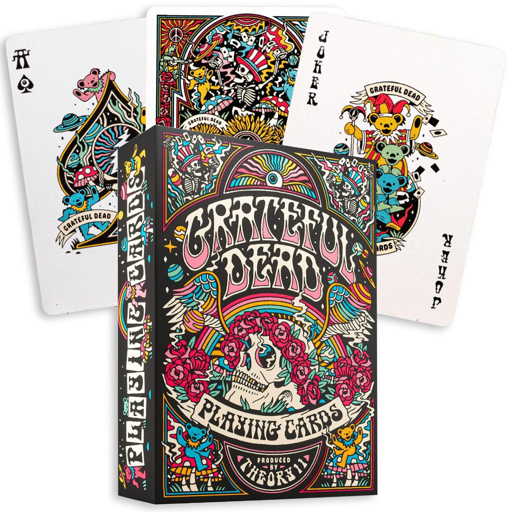 Minor defect Grateful Dead Theory11 playing cards Theory 11