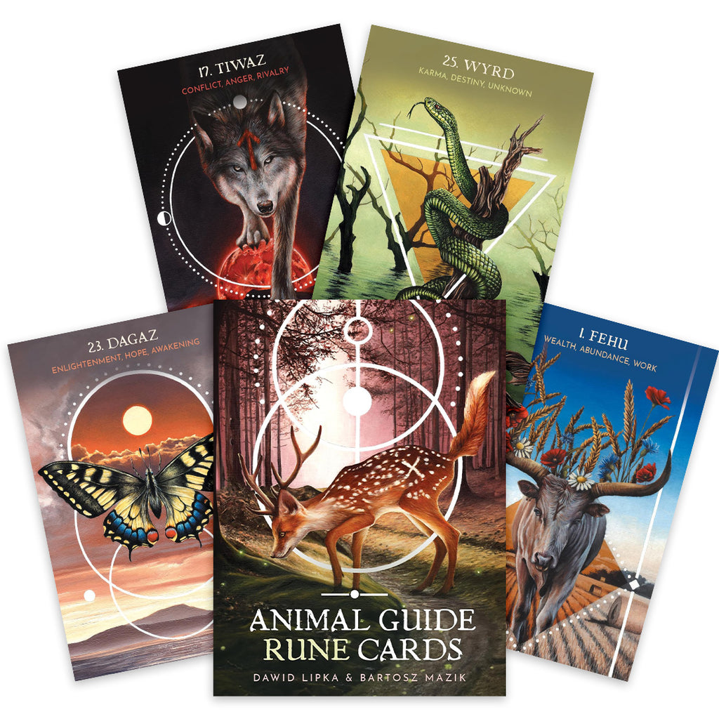Animal Guide Rune Cards Blue Angel Blue Angel