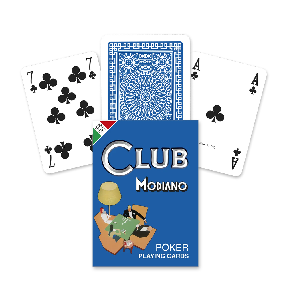Poker Club Blue Back Modiano Modiano
