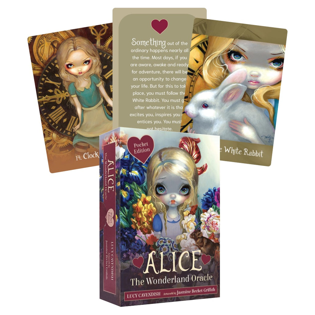 Alice The Wondeland Pocket Oracle cards Blue Angel Blue Angel