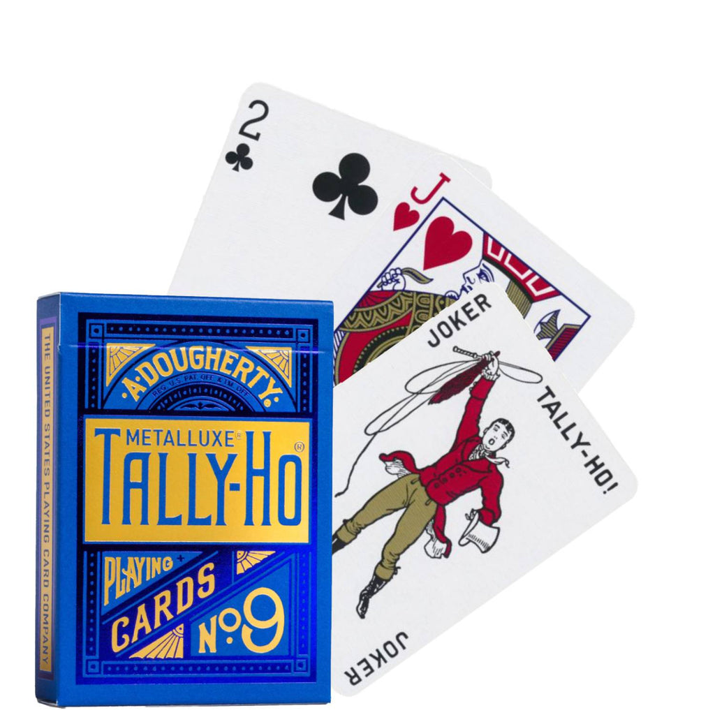 Bicycle Tally-Ho Metalluxe cards Bicycle