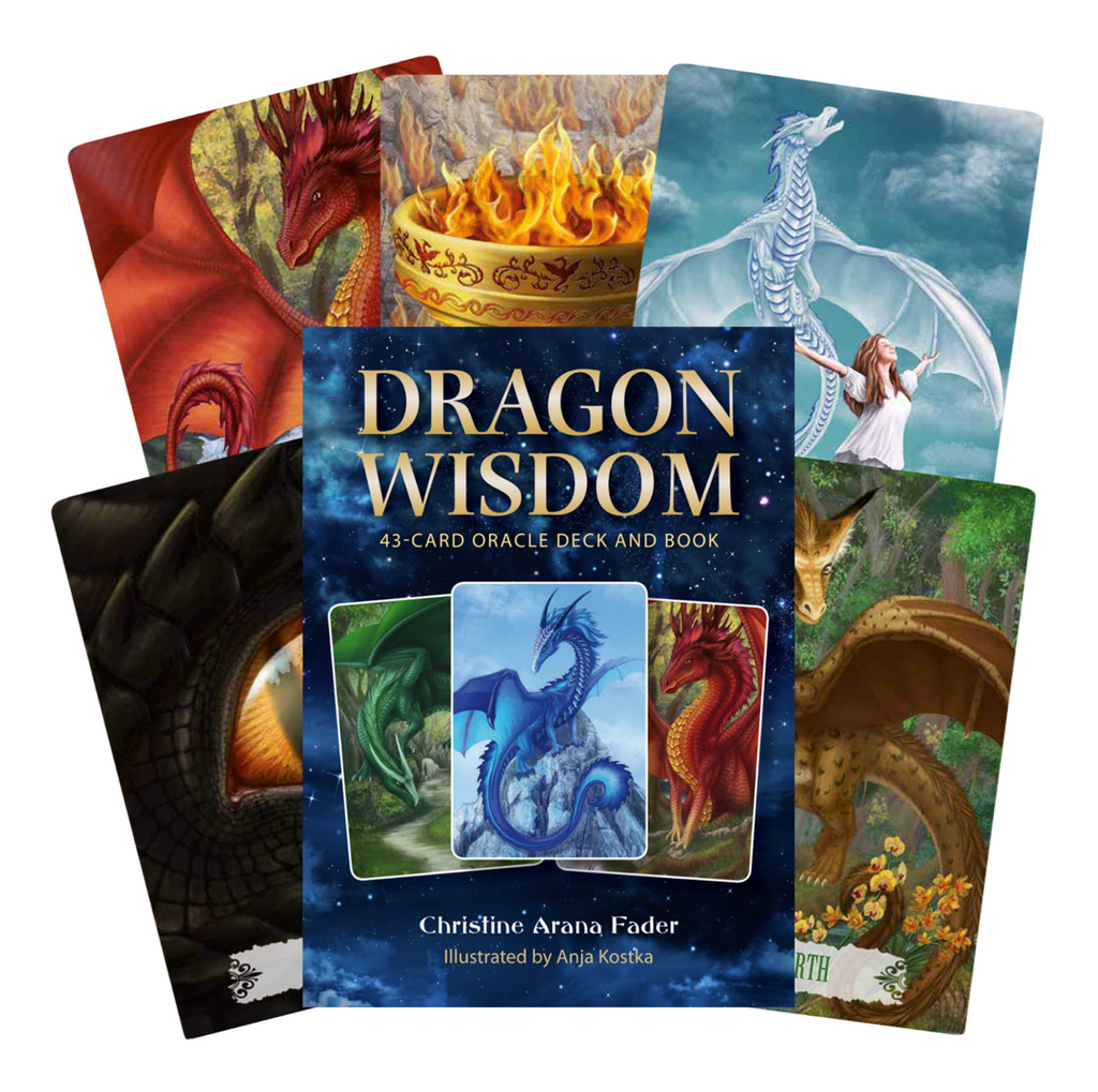 Dragon Wisdom Oracle Cards And Book Set Earth Dancer Earth Dancer