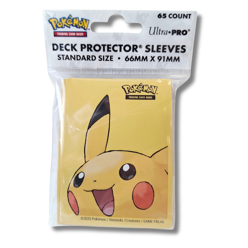 Pikachu Standard Deck Protector Sleeves for Pokémon (65 cards) Ultra Pro Ultra PRO