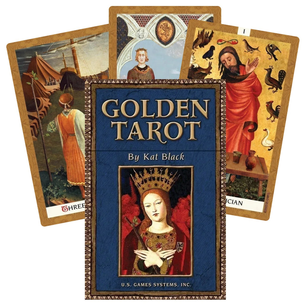 Golden Tarot cards US Games Systems US Games Systems