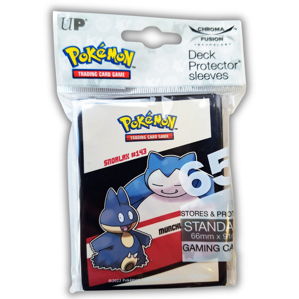 Snorlax and Munchlax Standard Deck Protector Sleeves for Pokémon (65 cards) Ultra Pro Ultra PRO