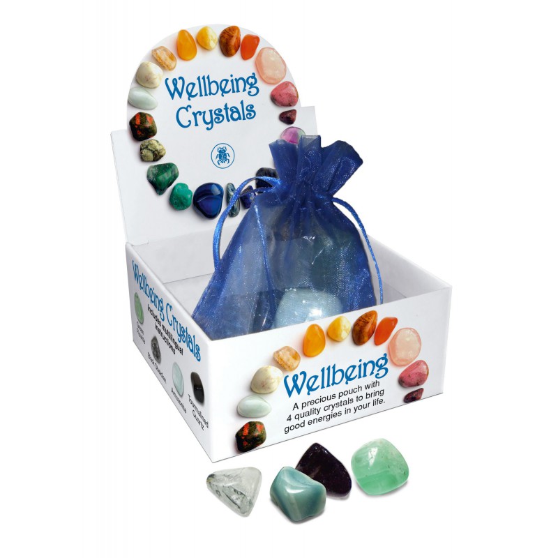 Crystal set Wellbeing Crystals Lo Scarabeo Lo Scarabeo