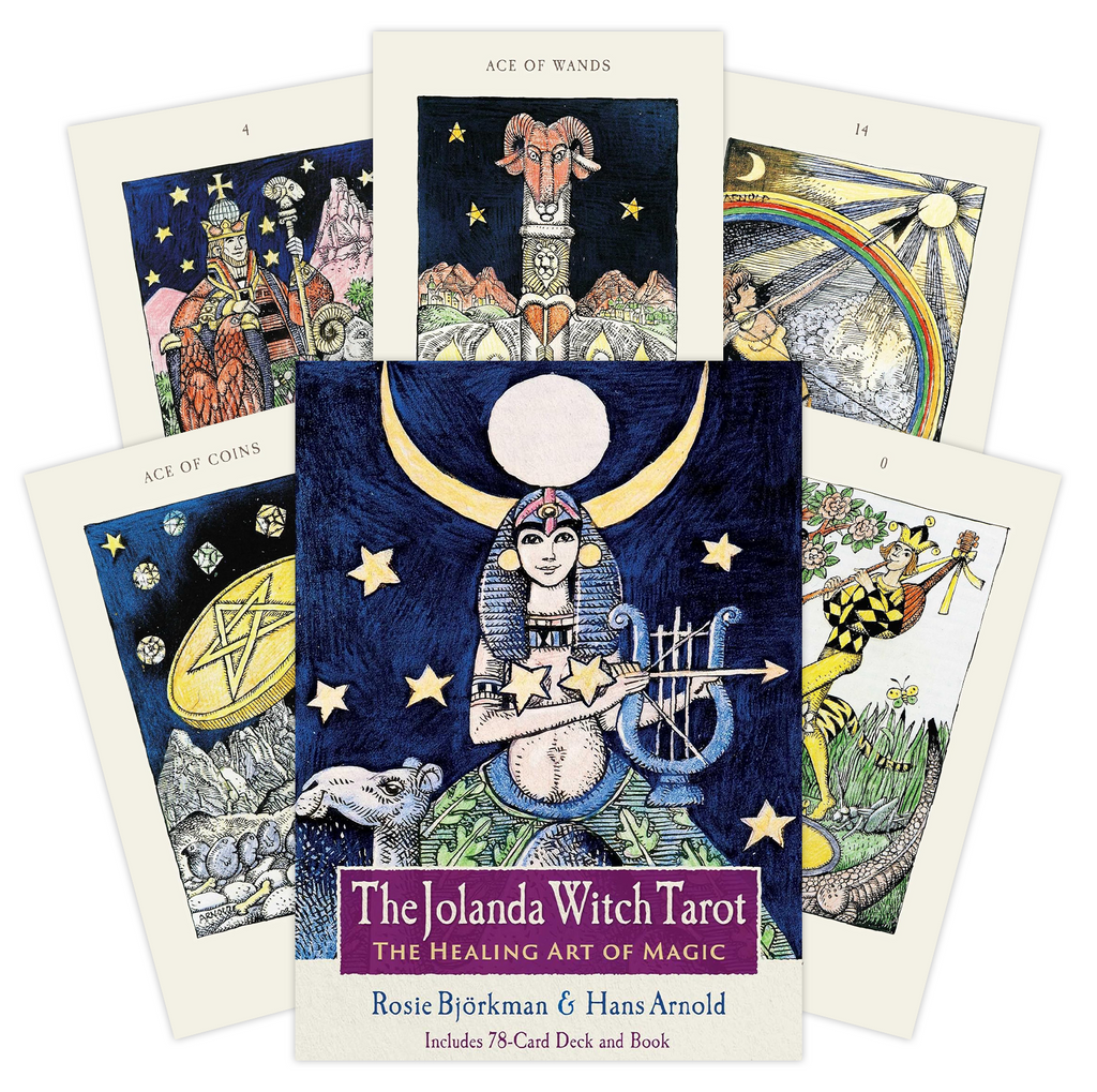 The Jolanda Witch Tarot Cards Findhorn Press Findhorn Press